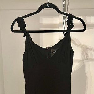 Kittenish Black Dress